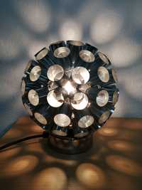 Conjunto de 2 candeeiros em alumínio esfera de luz