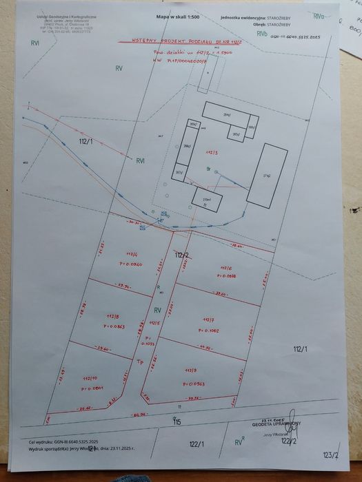 Sprzedam 1,59ha gruntu pod działki