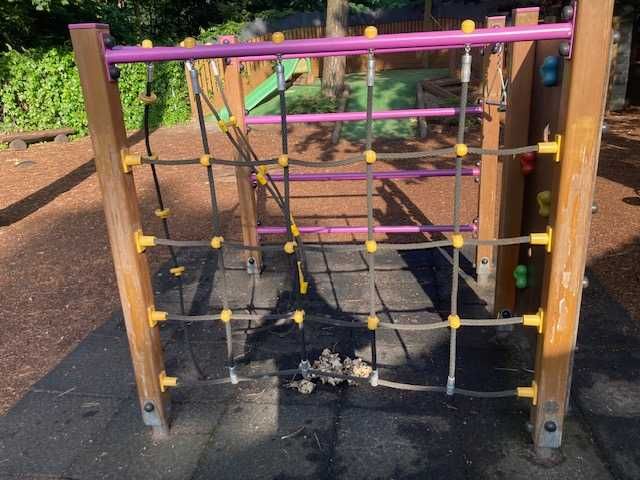 Plac zabaw z atestem - Małpi gaj - Zestaw do wspinania Baglo nr 8002