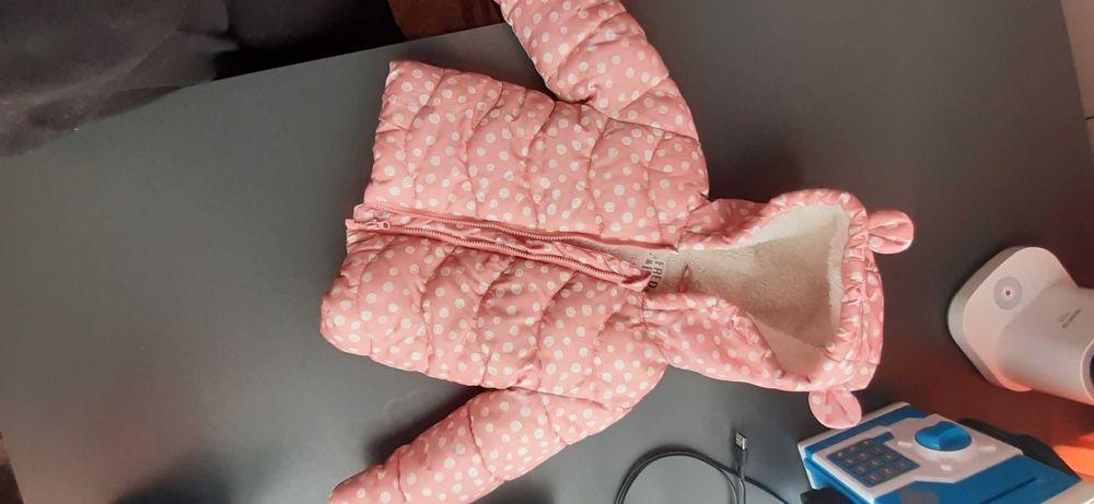 Курточка для дівчинки євро зима 80-86см