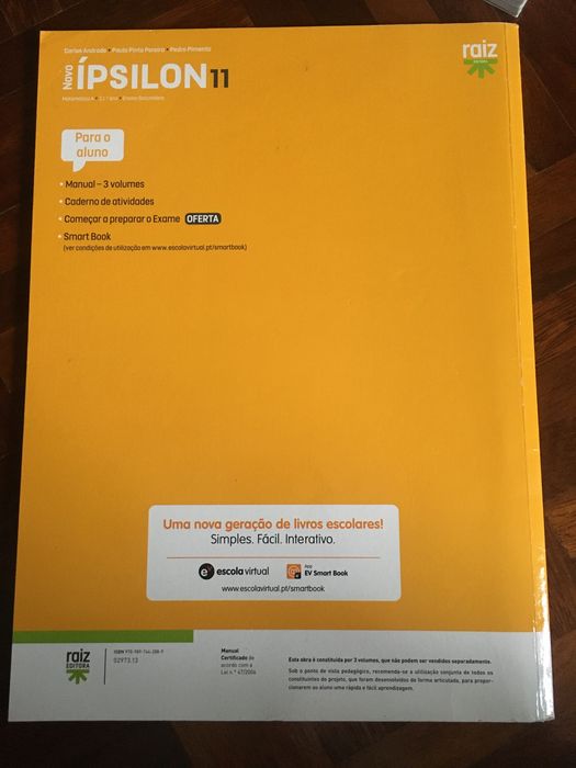 Manual Matemática 11Ano- Novo Ípsilon 11