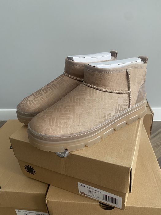 Ugg classic ultra mini monogram 39