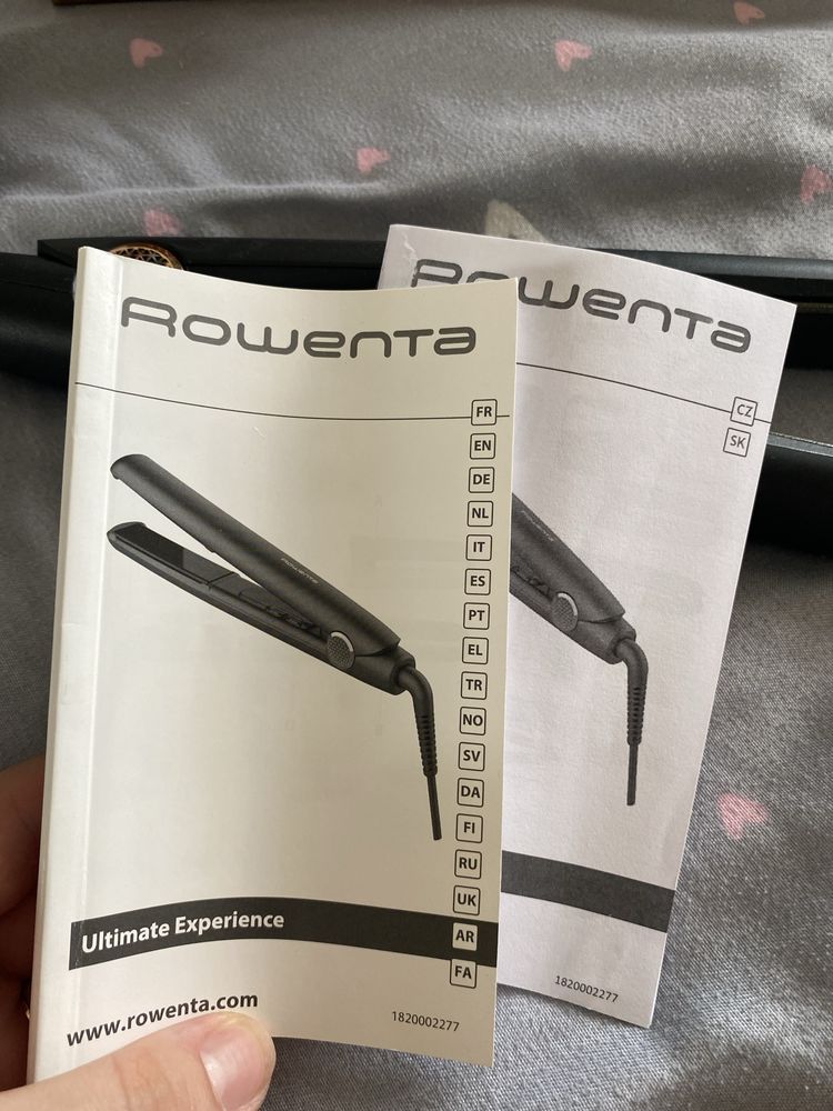 Випрямляч для волосся Rowenta