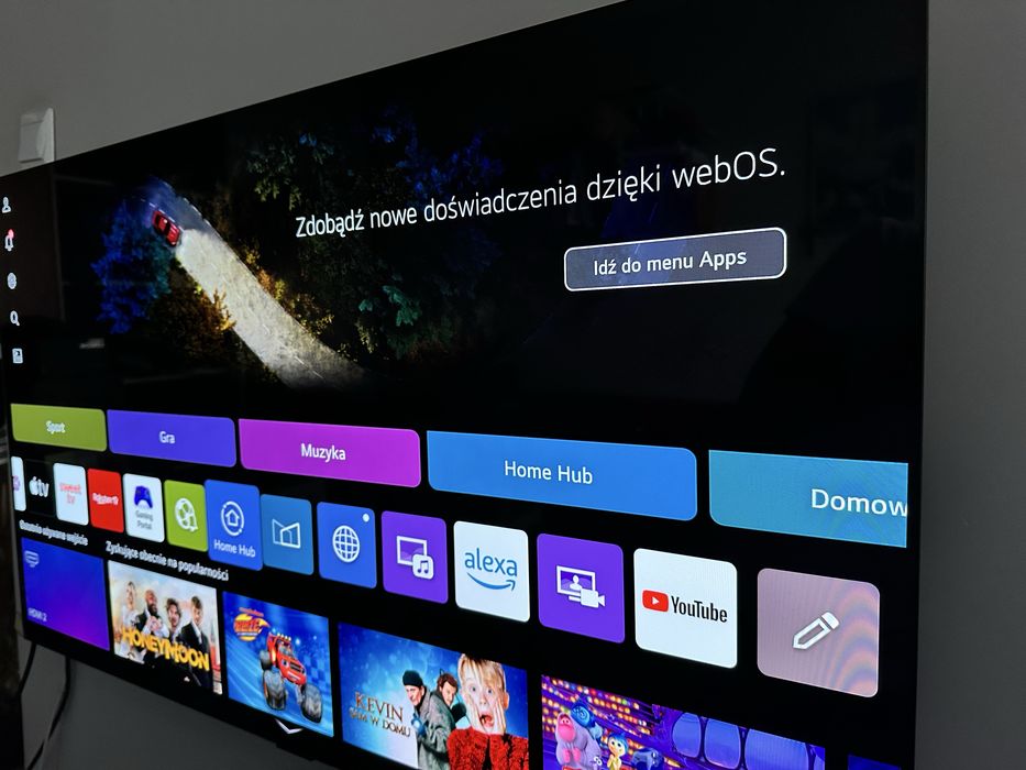 Telewizor LG OLED 42 cale C31LA Mało użytkowany