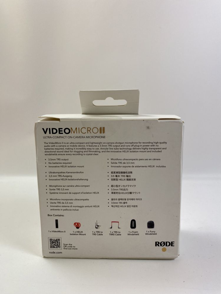 Найкраща ціна Новий мікрофон Rode Video Micro 2 II