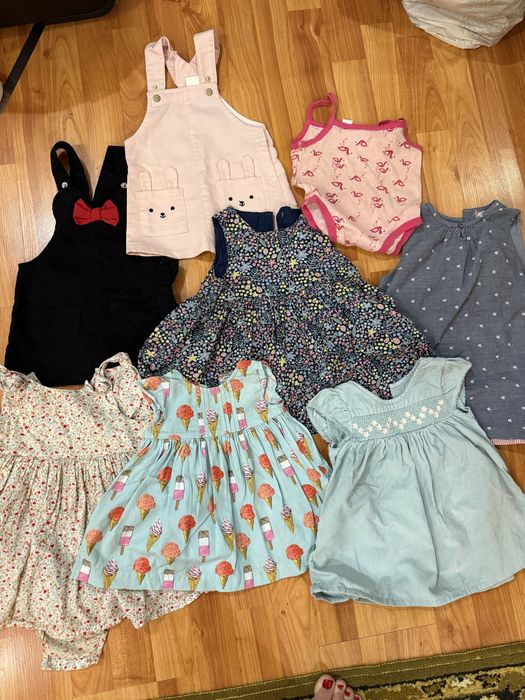 Пакет вещей для девочки от 0 до года