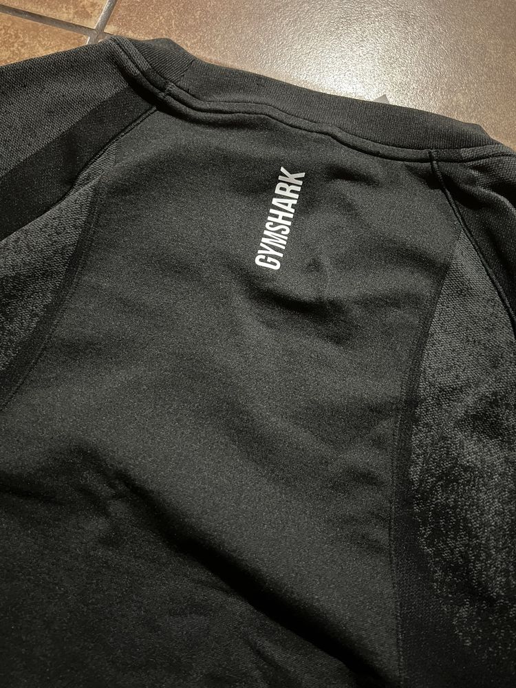 Gymshark Shadow Seamless tshirt koszulka onyx v5