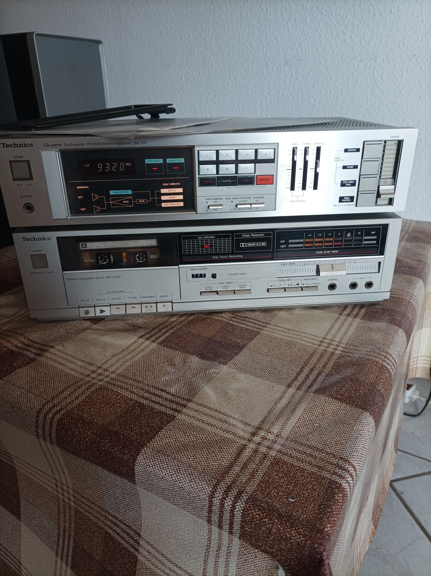 Amplituner Technics SA-150, vintage, audiofilski, kolekcjonerski, supe