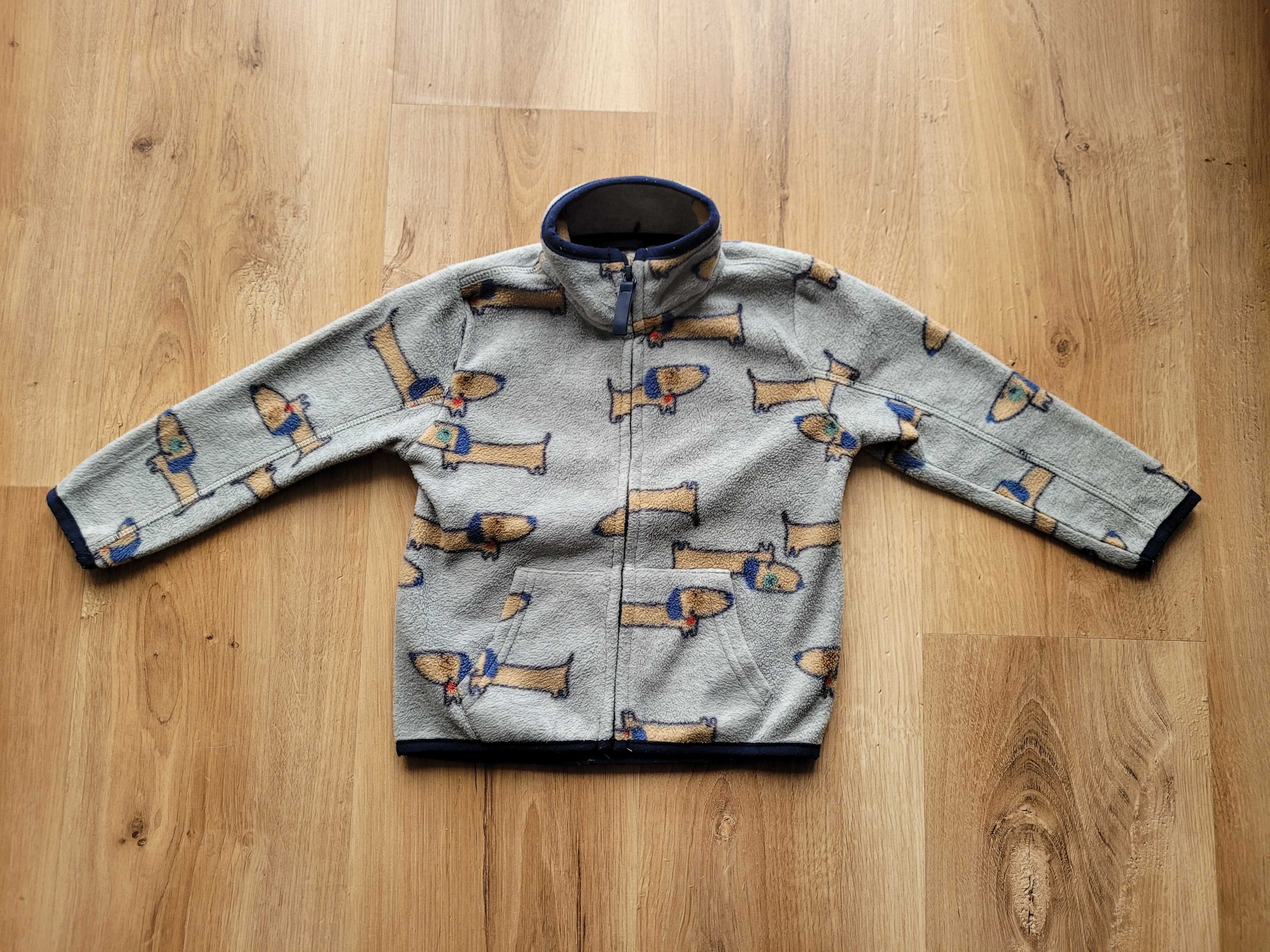 Bluza polarowa Smyk 92 18-24 niemowlęca chłopięca przejściowa
