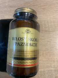 Solgar Włosy Skóra Paznokcie 120 tabletek