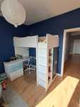 Łóżko piętrowe ikea STUVA + GRATIS!!! Dwie szafy