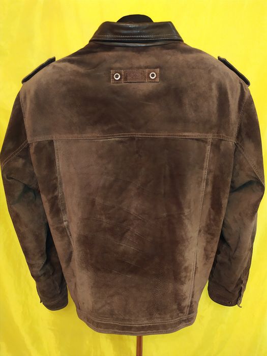 Куртка Camel Active кожаная, бомбер, пилот демисезонный, р. 62-64