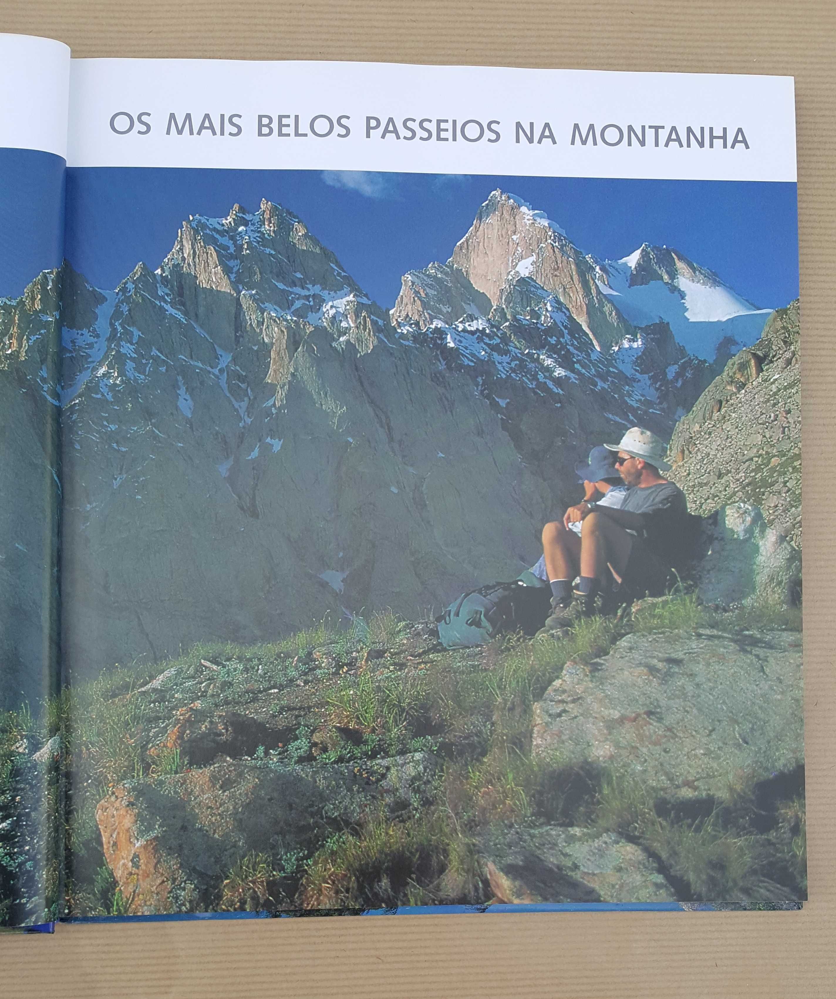 Livro/Guia "Os Mais Belos Passeios na Montanha" - Envio GRÁTIS