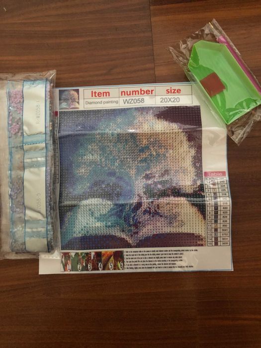 Kit diamond painting novo