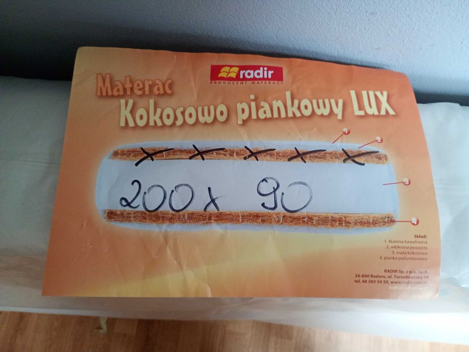 Materac piankowy