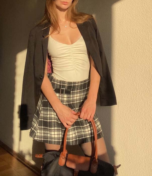 Біле боді h&m