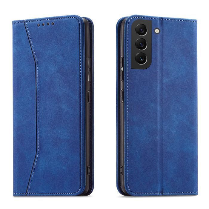 Etui Magnet Fancy Case dla Samsung Galaxy S23 - Niebieskie