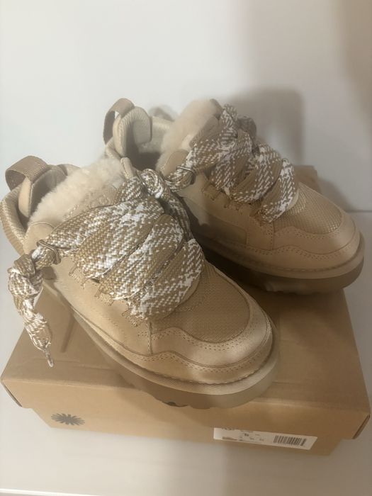 Ugg Lowmel Beżowe Sand Ocieplane Sneakersy