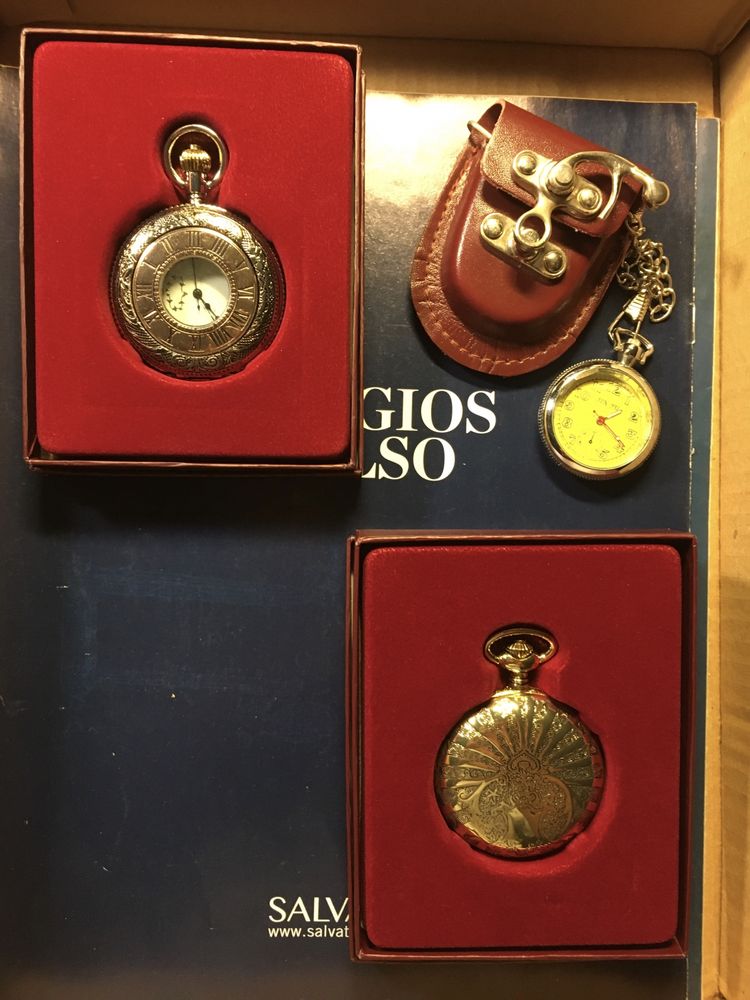 Relógios de bolso de coleção