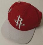 Czapka baseballowa Houston Rockets NBA Sewn Red Gray adidas Throwbacks