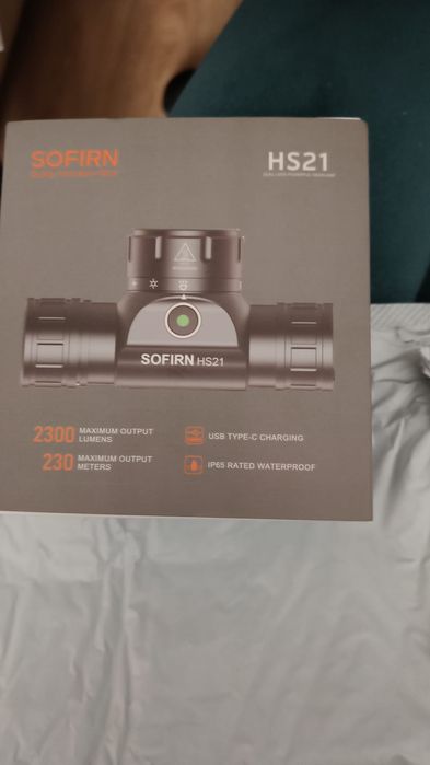 Latarka czołowa firmy Sofirn HS21 nowa