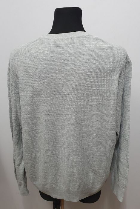 POLO RALPH LAUREN roz. XL extralekki sweter męski Soft oryginalny len