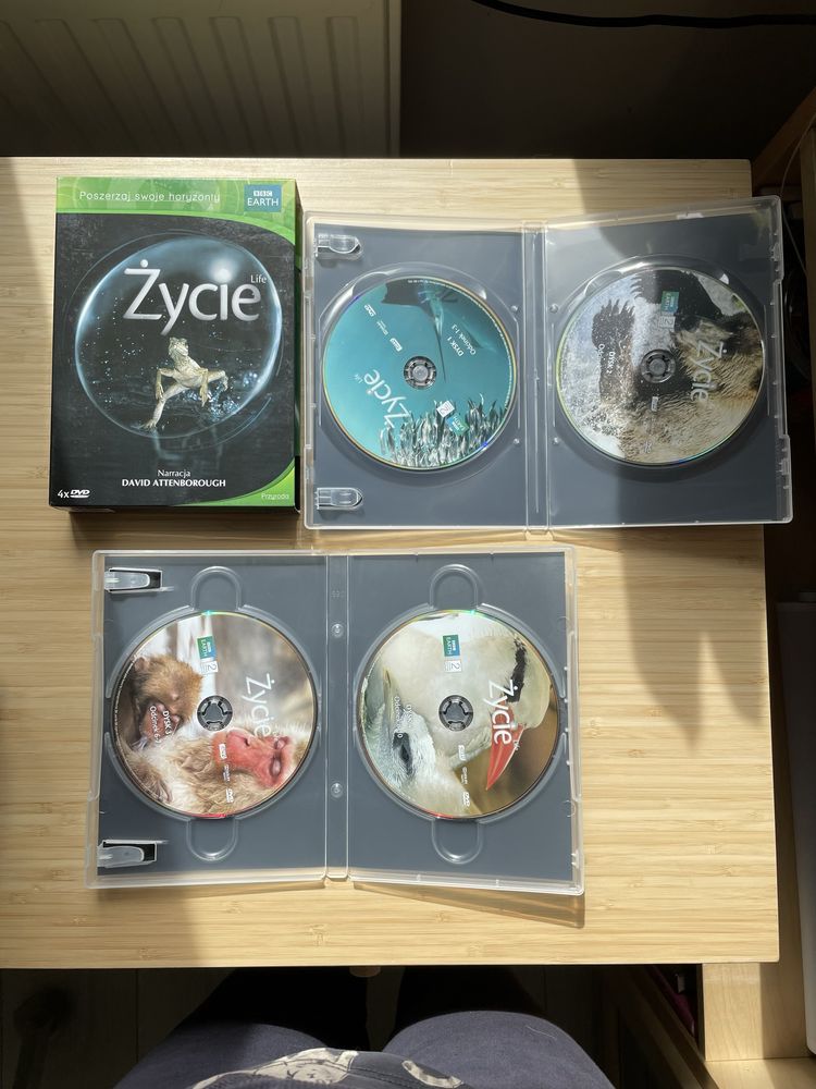 BBC Eearth Życie DVD 4 płyty