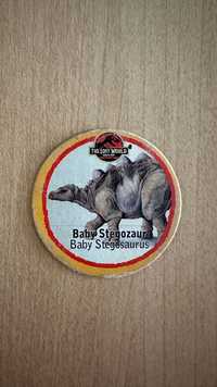 Jurassic Park The Lost World Tazo Leaf Tazo numer 14/24 Baby Stegozaur