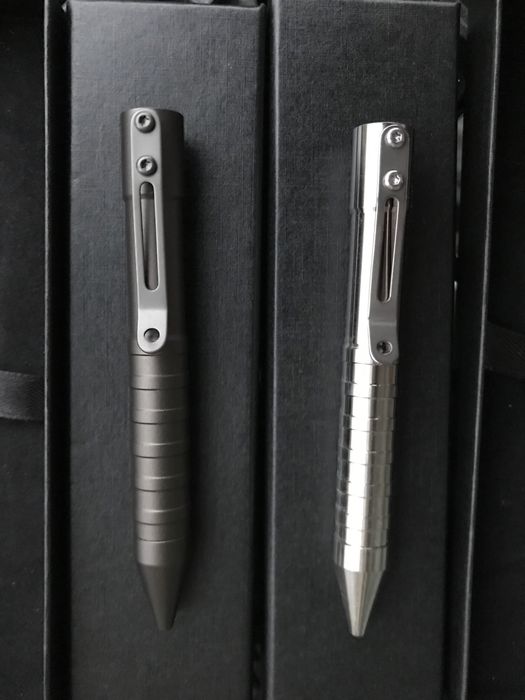 Титан. Алюміній. Bolt Action. Тактична кулькова ручка.