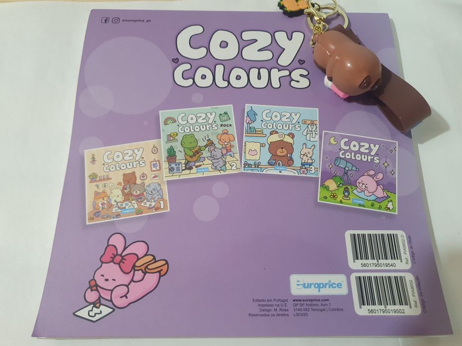 Cozy colour livro de pintar