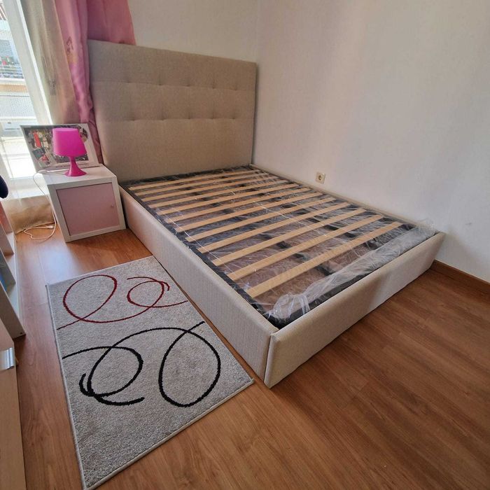 Camas De Casal Estofadas Top de Gama 190x140m Estrado Incluído 199€ !!