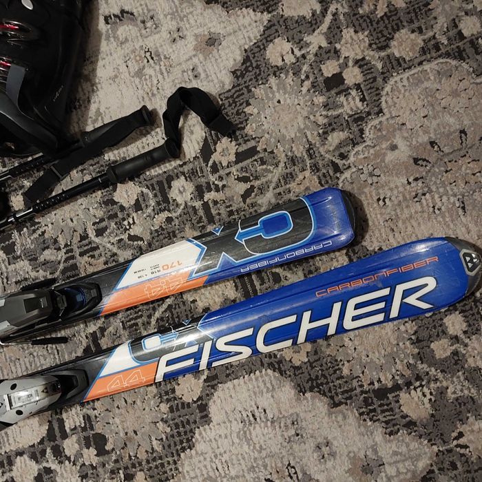 Narty Fischer CX 4.4 170 Carbonfiber