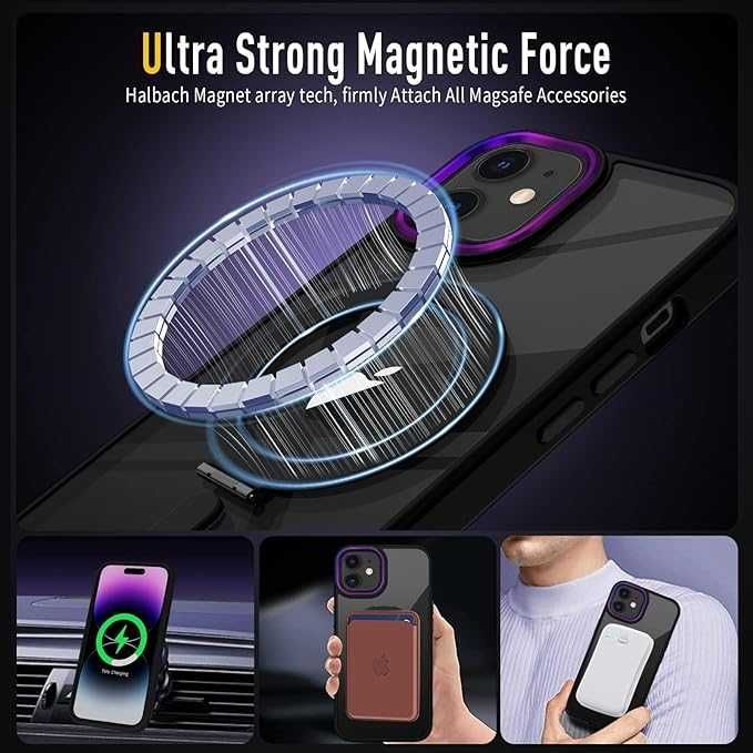 Plecki XTCASE do Apple iPhone 12/12 Pro czarny