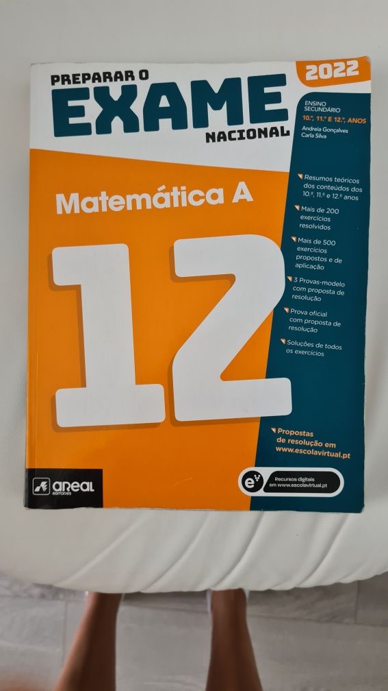 Preparar o Exame Nacional Matemática A 12ano