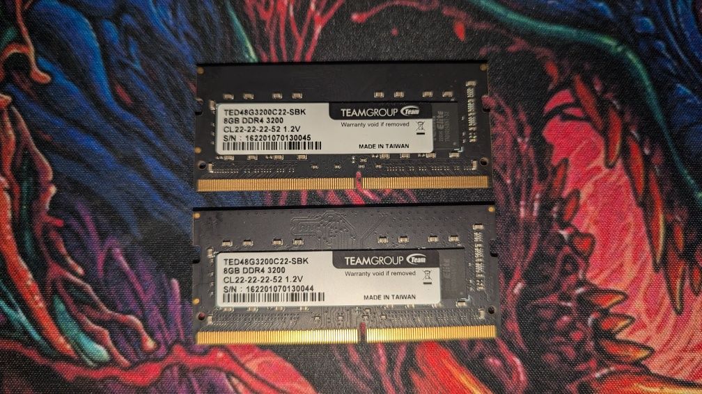 Оперативна пам'ять (RAM) TEAM GROUP, SAMSUNG, DDR4, 3200 8GB