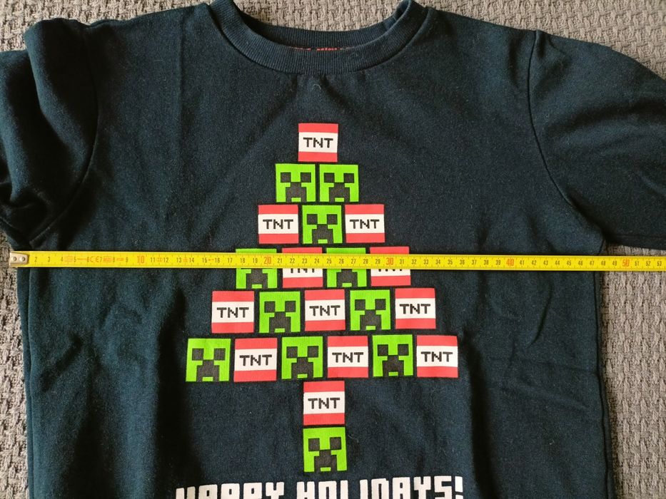 Jak nowa bluza świąteczna Minecraft