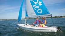 barco vela ligeira Laser Bahia Vago Pico Bug Stratos Dart 16 e Vortex