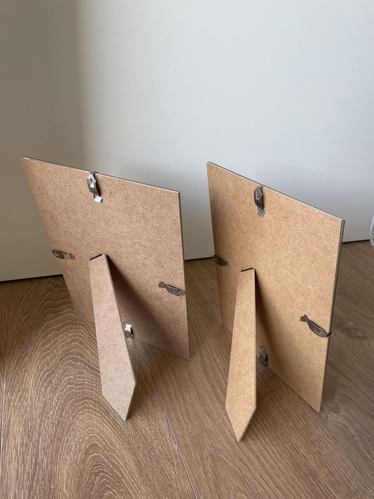 2 molduras de vidro A4 minimal MDF