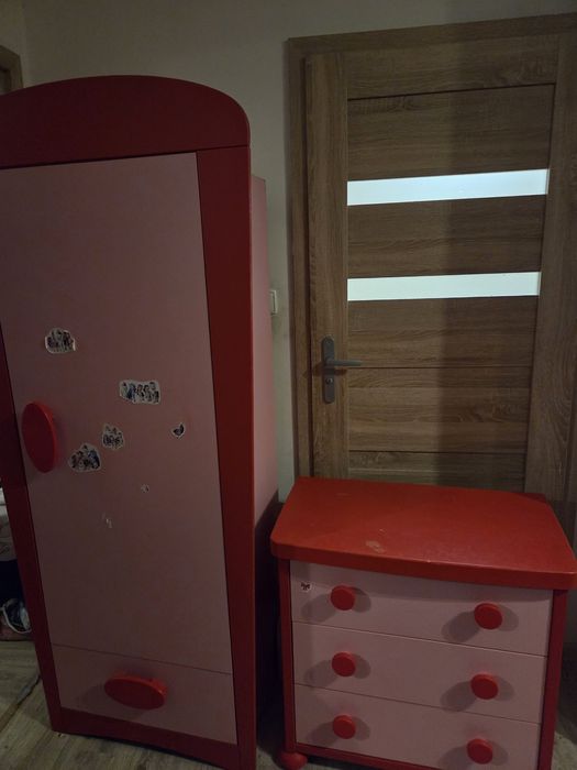 Komoda i szafa MAMMUT IKEA do pokoju dziecięcego
