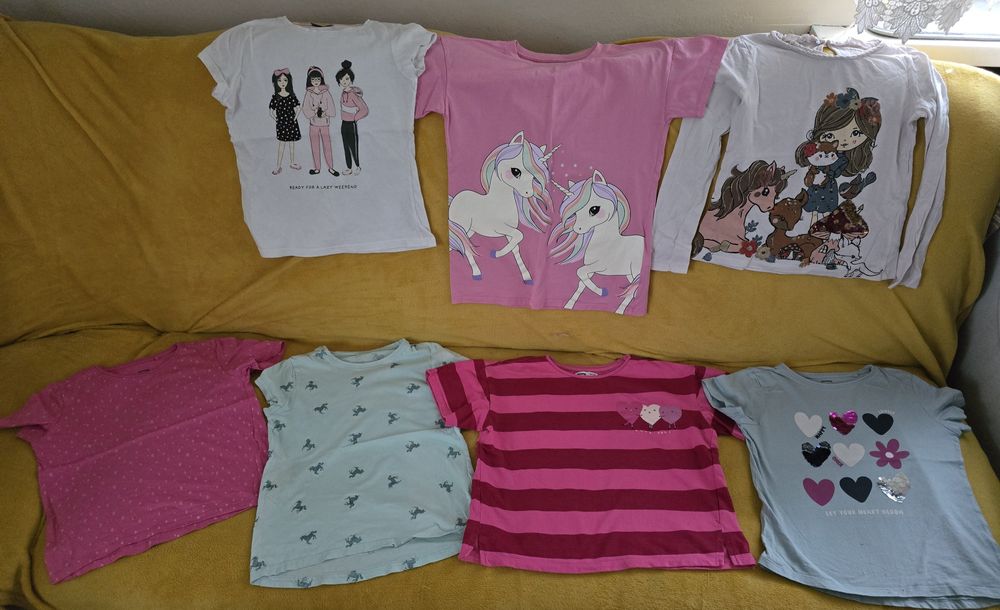 Paka ubranek dla dziewczynki 134