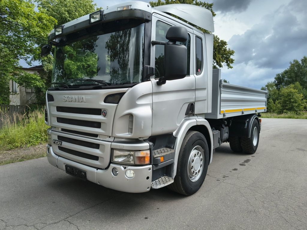 SCANIA P230 E5 klima waga wywrotka kiper DMC19