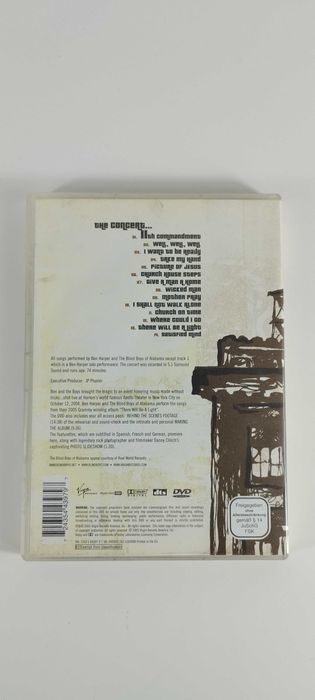 DVD Ben Harper Live at the Apollo