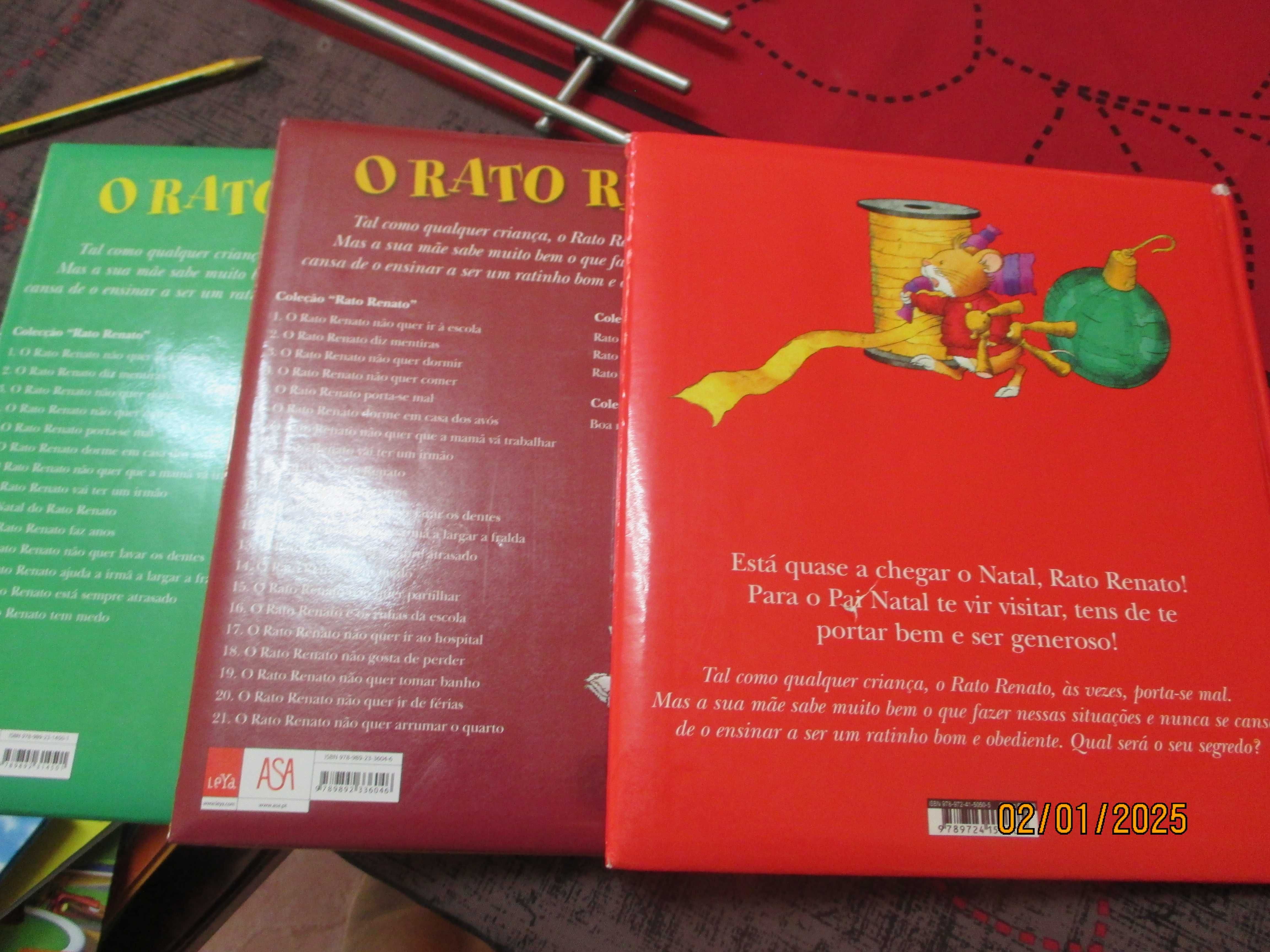 Livros infantis - O rato Renato