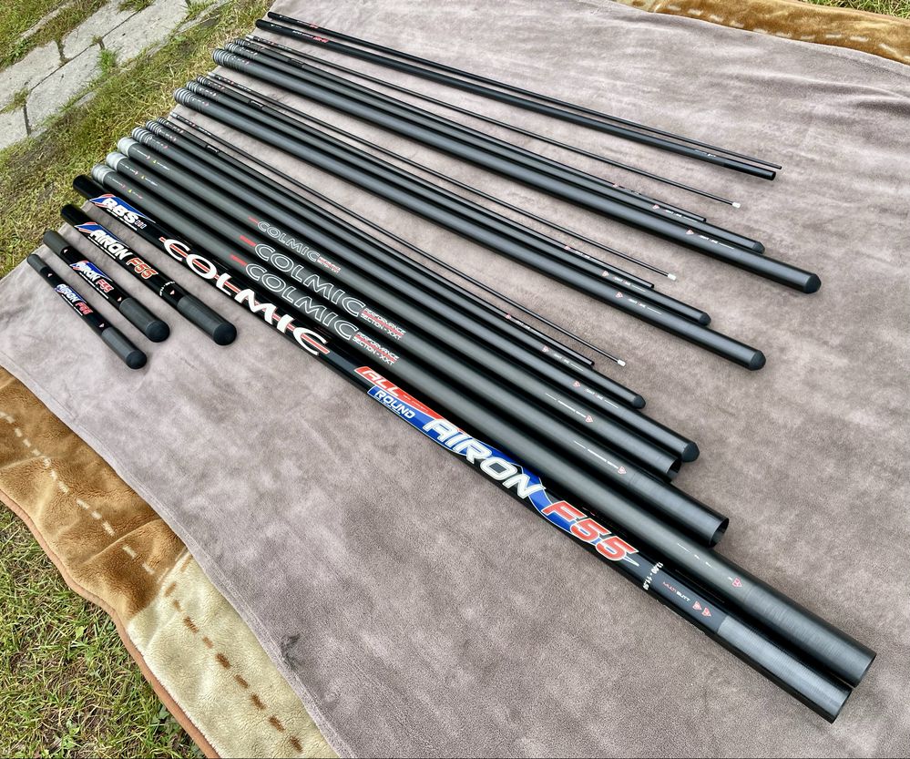Tyczka Colmic AIRON F55 ALLROUND 13! PACK! Top model! Stan BDB!