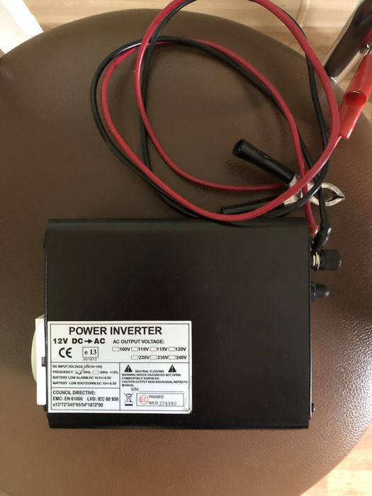 Инвертор. Перетворювач 12 в 220в. 300 ВТ