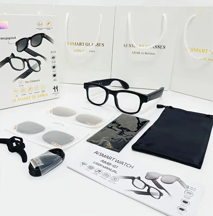 Умние очки с камерой и встроеним чатом GPT