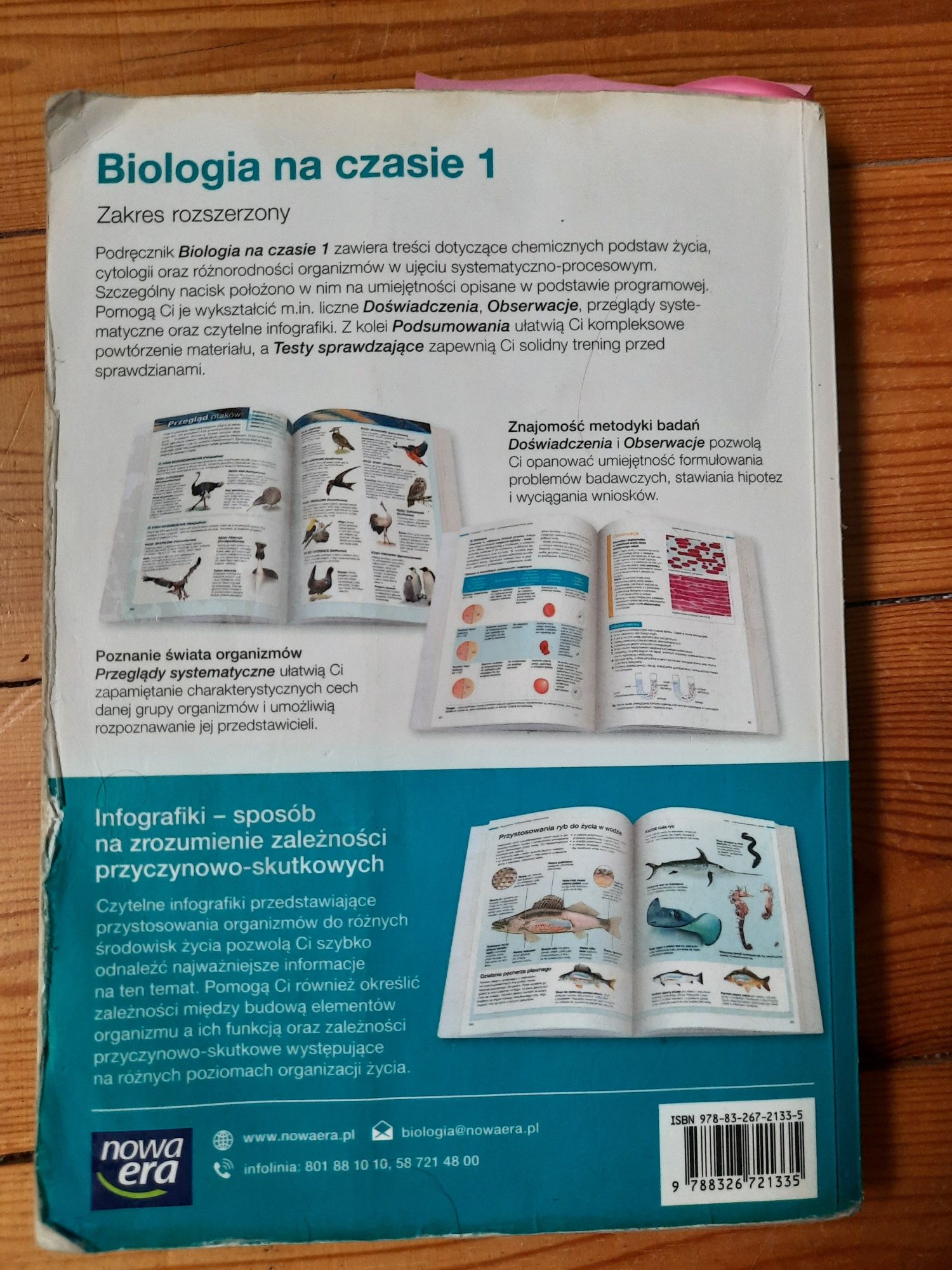 Podręcznik Biologia na czasie 1 zakres rozszerzony