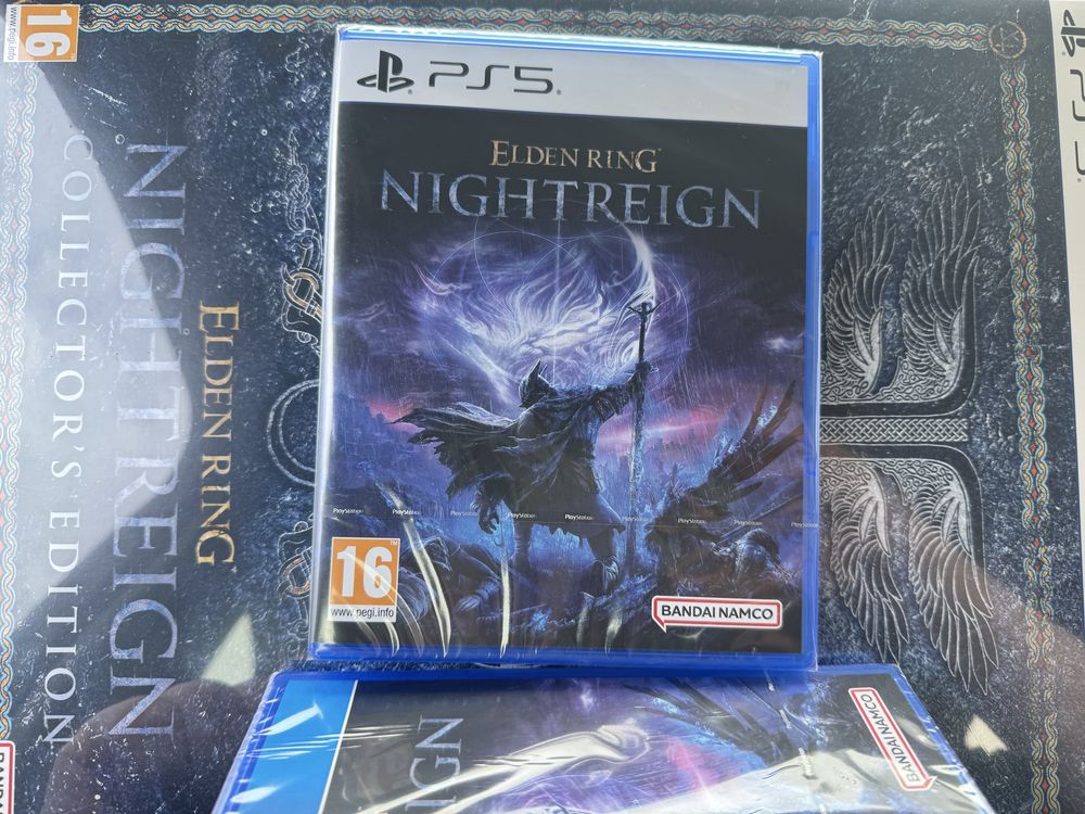Нові офіційні диски Elden Ring: Nightreign (PS5) (безкотовна доставка)