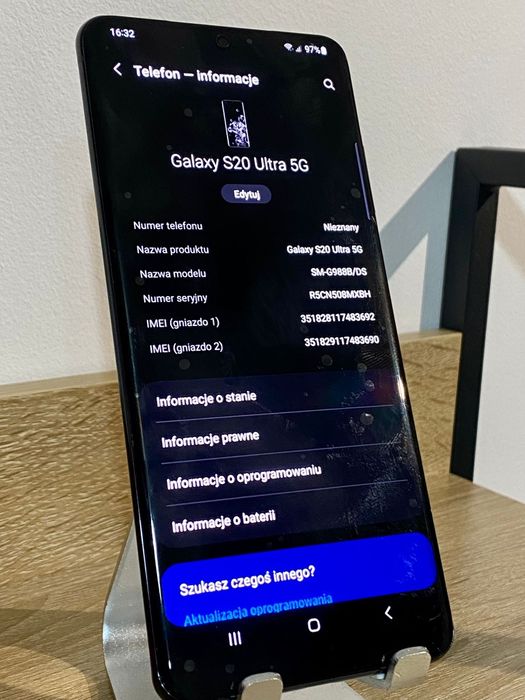 Samsung Galaxy S20 Ultra 5G Dual SIM 12/128