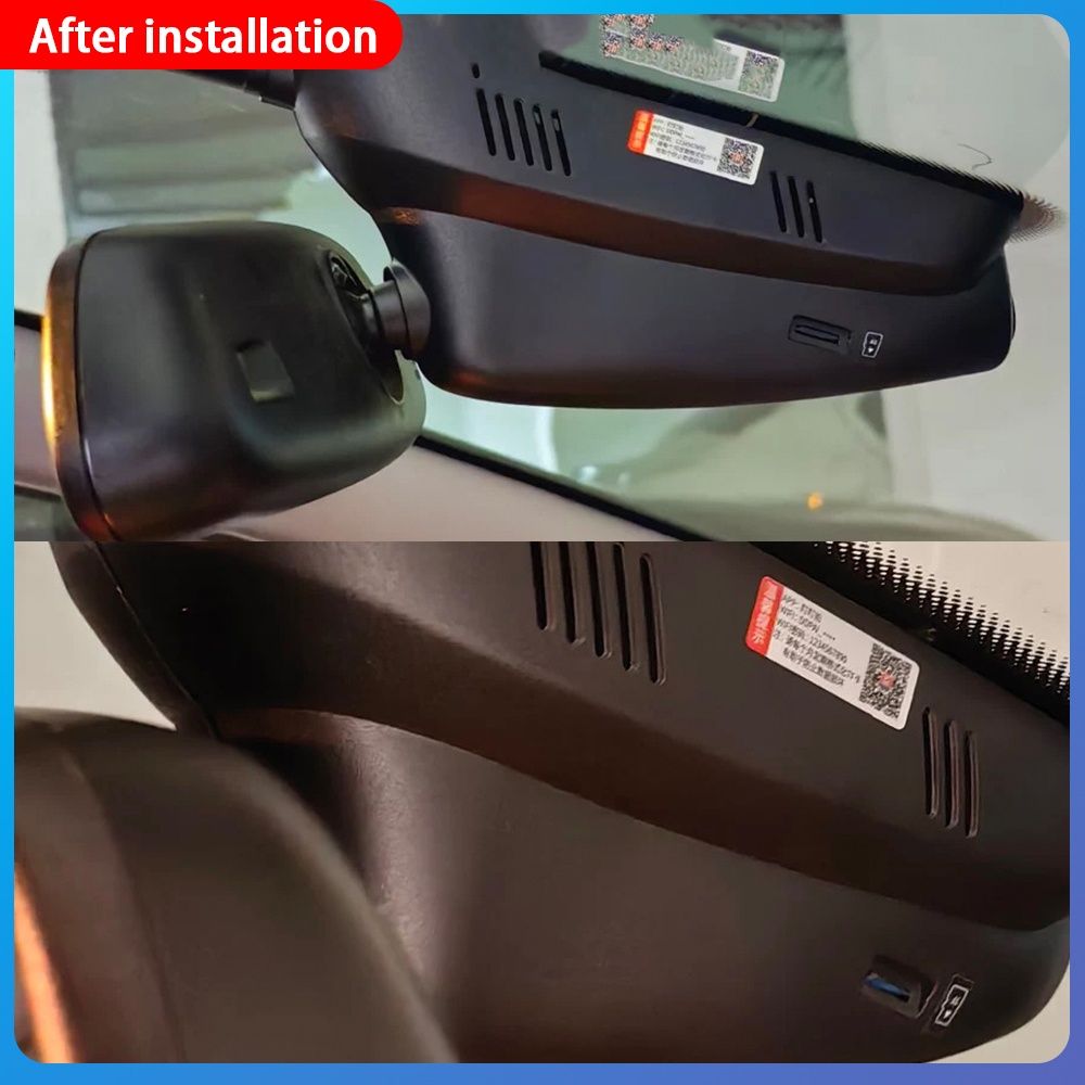 Dash Cam 4K para Peugeot 3008  – Frontal + Traseira, Wi-Fi